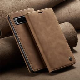 CaseMe High Quality Retro Magnetic Flip Leather Case for Google Pixel 9 Pro XL 7 6 Pro Wallet Card Cover Pixel 8A 7A Phone Coque