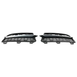 Artudatech 2PCS Front Bumper Fog Light Cover Bezel Grill Grille Fit for BMW F20 F21 2011-2015 M