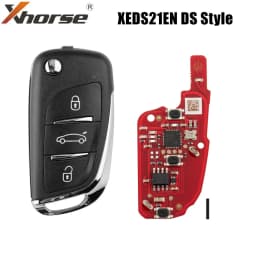 5PCS XHORSE XEDS21EN DS Style Super Remote Key 3 Buttons
