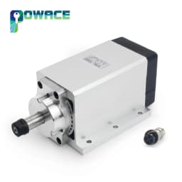 Square 600W ER11 DC Brushless Spindle Motor CNC Kit + BLDC Brushless Driver For Router Milling Machine