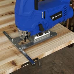 2000W Electric Jig Saws, 6 Variable Speeds, 4 Orbital Sets and 0°-45° Bevel Cutting for Wood, Plastic and Metal, with LED Light