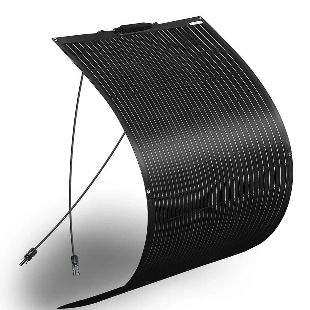 Flexible Solar Panel Kit Monocrystalline Cell PV 120W 240W 24V 12V For Battery Home Boat Marine RV Cabin Van Car Uneven Surfaces
