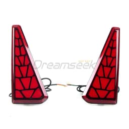 LED Reflector Rear Bumper Tail Light for Toyota Noah Voxy 2014 2015 2016 2017 2018 Brake w/ Turn Signal Lamp Indicator Blinker