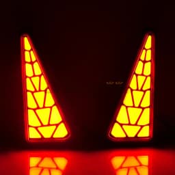 LED Reflector Rear Bumper Tail Light for Toyota Noah Voxy 2014 2015 2016 2017 2018 Brake w/ Turn Signal Lamp Indicator Blinker
