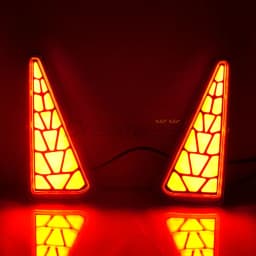 LED Reflector Rear Bumper Tail Light for Toyota Noah Voxy 2014 2015 2016 2017 2018 Brake w/ Turn Signal Lamp Indicator Blinker