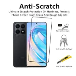 4/3/2/1Pcs For Honor X8A Glass Huawei Honor X8A Tempered Glass Protective 9H Full Cover Glue Screen Protector Huawei Honor X8A
