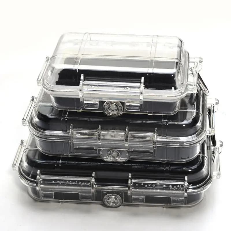Camping Hunting Fishing Box Shockproof Sealed Waterproof Tool ABS Plastic Safety Equipment Storage Toolbox