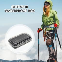Camping Hunting Fishing Box Shockproof Sealed Waterproof Tool ABS Plastic Safety Equipment Storage Toolbox