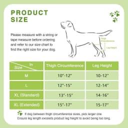 Dog Back Brace Pet Orthopedic Hip Hock Support Brace Adjustable Leg Support For Keeping Animal Joints Warm And Stable