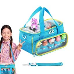 For Toniebox StarterCarrying Bag Portable Organizer Bag With Shoulder Strap And Handle Bar Collectibles Bags