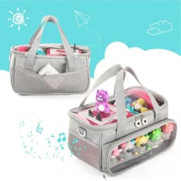 For Toniebox StarterCarrying Bag Portable Organizer Bag With Shoulder Strap And Handle Bar Collectibles Bags