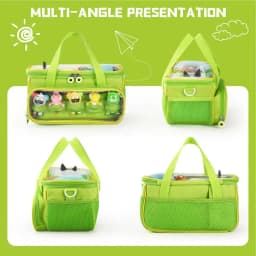 For Toniebox StarterCarrying Bag Portable Organizer Bag With Shoulder Strap And Handle Bar Collectibles Bags