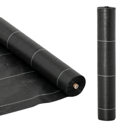 2X50M Heavy-Duty Weed Barrier Landscape Fabric Durable Weed Block Gardening Mat