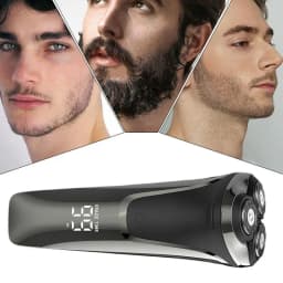 3D Rotary Shaver Beard Trimmer Men Electric Razor Hair Trimmer Rotary Shaving Machine Razor 4D Floating Head Rotary Shaving Tool