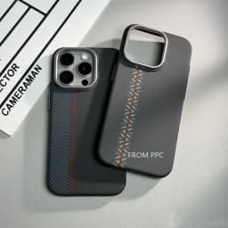 Carbon Fibre Magnetic Phone Case 16 Cover for iPhone 15 14 Pro Max Wireless Charging MagSafe Shell Alloy Camera Ring Armor Funda