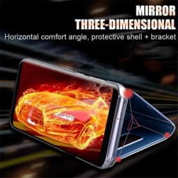 Luxury Smart Mirror Flip Case For Samsung Galaxy S22 S20 S21 S23 S24 Ultra S10 Plus FE Note 10 20 Ultra 5G A53 A55 Cover Coque