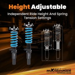 Coilover for BMW 3 E90 2004-2011 24 Levels Damper Adjustable Coilovers Suspension Kit