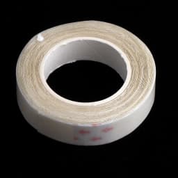 Lace Front Wig Support Tape Roll, 10mm Wide Strong Double Sided White Color Hair Replacement Tape, 300 cm/Roll