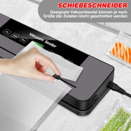 Vacuum Electric Sealing Machine Automatic Vacuum Sealer 60kpa Vacuum Food Sealer Dry Wet Packing With 10 Free Sealing Bags