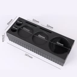 Espresso Tamping Station Barista Tool Easy Use Organizer Coffee Tamper Stand for