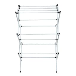 Voltsify Foldable Clothes Drying Rack Clothes Airer with Non-slip Feet, 63cm W X 39cm D X 98cm H
