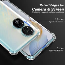 Transparent Shockproof Silicone Case For Honor 90 100 200 Pro Soft Protective Shell For Honor 50 60 70 80 SE GT Clear Back Cover
