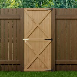 Pine Wood Garden Gate with Latch for Garden, Patio or Outdoor Space