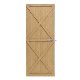 Pine Wood Garden Gate with Latch for Garden, Patio or Outdoor Space