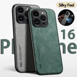 Luxury Leather Case For iPhone 16 15 14 11 13 12 Pro Max Mini XR 15 14 16 Plus Shockproof Cover For iPhone XS Max 8 7 SE Funda