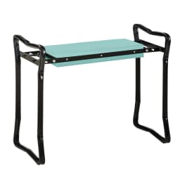 Garden Kneeler 2 In 1 Ergonomic Design Knee Pad Support Bench Foldable, Green