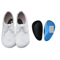 Orthopedic Insoles Half-Size Flat Feet Insoles Arch Support Cushion Plantar Inserts Soft And Comfortable Flat Foot Corrector