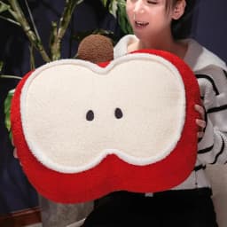 Plush Fruit Pillows Fruit Pillows For Couch Adorable Lumbar Spine Waist Supporter Cartoon Comfortable Stuffed Hugging Toy