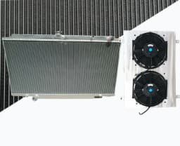 For Nissan Patrol Super Safari Y61 GU 3.0 ZD30 ZD30CR 2.8 TDI RD28 4.2L 1997-2013 Aluminum Radiator & Shroud & Fan MT 98 99 00