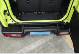 Artudatech Black Alloy Rear Bumper Protector Guard Panel Trim For Suzuki Jimny 2019 2020 2021 2022 2023