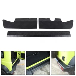 Artudatech Black Alloy Rear Bumper Protector Guard Panel Trim For Suzuki Jimny 2019 2020 2021 2022 2023