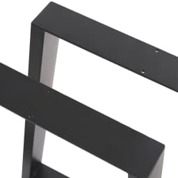 Voltsify Set of 2 Trapezoidal Table Legs DIY Steel Furniture Legs, 20 X 29.5cm
