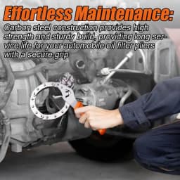Adjustable Oil Filter Pliers Adjustable Oil Filter Removal Pliers Wrench Handcuff Design Precise Fit Vehicle Maintenance Gadget