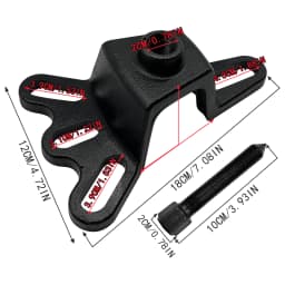 Universal Front Wheel Hub Installer Puller Tool Bearing Puller Auto Hub Puller Rear Brake Drum Remover Auto Hub Puller
