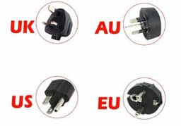 Adjustable Power Adapter AC/DC 12V-24V 4A/5A With 8PCS Connector Universal Laptop Charger Regulated Power Supply
