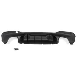 For BMW G30 F90 M5 with M Sport Bumper M5 Style 2017-on Gloss Black Rear Bumper Diffuser Lip Protector Guard 530i 520i 540i