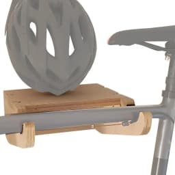 Bike Wall Mount Flexible Wooden Bike Hooks Indoor Bicycle Storage Mount Portable Bike Holder Rack Anti-Scratch