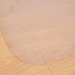 HOMCOM Office Carpet Protector Chair Mat Spike Non Slip Studs Frosted