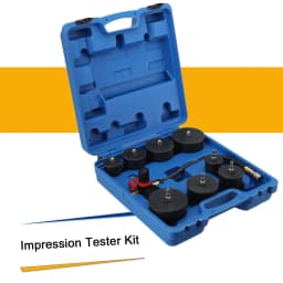 9-pcs Intercooler Turbocharger Adapter Set for Intercooler Hoses Compression Tester,Exhaust Turbocharger,Compressor Systems