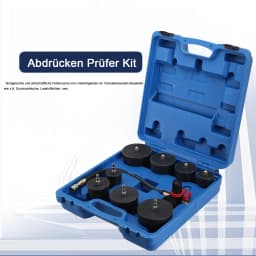 9-pcs Intercooler Turbocharger Adapter Set for Intercooler Hoses Compression Tester,Exhaust Turbocharger,Compressor Systems