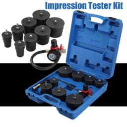 9-pcs Intercooler Turbocharger Adapter Set for Intercooler Hoses Compression Tester,Exhaust Turbocharger,Compressor Systems