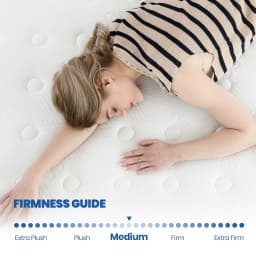 Good Nite 8" Luxury Hybrid Mattress - Small Double 4FT with Cooling Gel Foam & Pocket Springs, Euro-Top Design