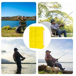 Tackle Box For Fishing 4-Grid Transparent Fishing Lures Storage Box Bait Hooks Accessory Jig Accessories Visible Trays Removable
