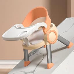 Toddler Eating Chair Toddler Dining Chair With Tray Multifunctional Household Small Stools Children Study Seat With Music