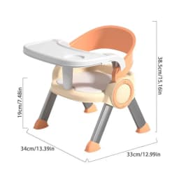 Toddler Eating Chair Toddler Dining Chair With Tray Multifunctional Household Small Stools Children Study Seat With Music