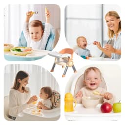 Toddler Eating Chair Toddler Dining Chair With Tray Multifunctional Household Small Stools Children Study Seat With Music
